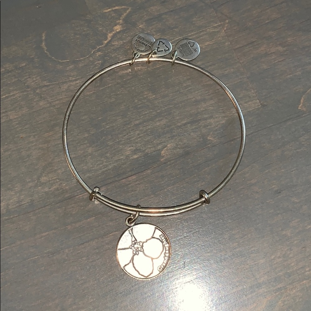 Alex and Ani granddaughter charm bangle